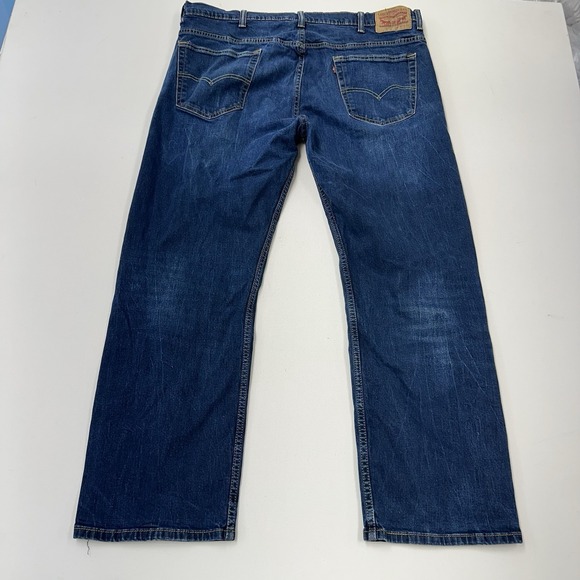 Levi's 569 Jeans Loose Straight Blue Denim Jeans Mens 40x32 - Picture 2 of 8